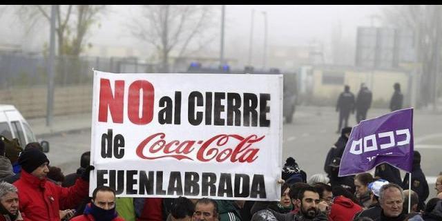 CCOO de Coca-Cola defiende un proyecto mixto para la fábrica de Fuenlabrada