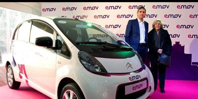 Emov, otro servicio de coche compartido en Madrid, registra 50.000 altas