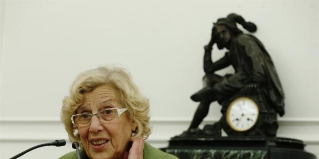Carmena: "Madrid está muy bonito, está limpio, aunque oigáis lo contrario"