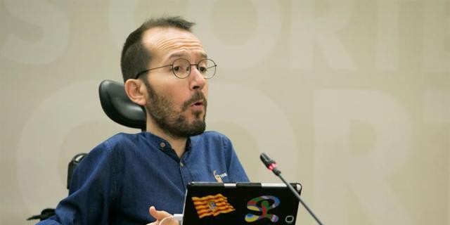 Echenique: "Plantearse volver al Podemos original es muy naif y muy imposible"