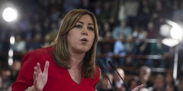 Susana Díaz en Madrid: tiene fuerza, ilusion y ganas...
