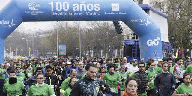 Miles de personas corren en Madrid contra la situación en Siria