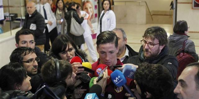 Torres recibe el alta:"Todo ha quedado en un susto"