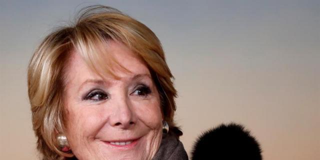 Esperanza Aguirre: "El PP es un partido que sube impuestos sin parar"