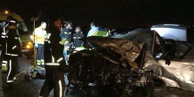Dos fallecidos en un choque frontal en la M-851 en Majadahonda