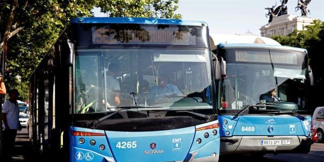 Incremento de buses entre Villalba y Madrid
