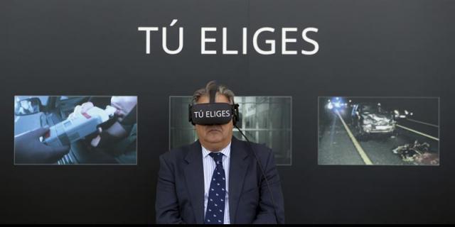 Matar o matarte en un accidente de tráfico: realidad virtual para evitarlo