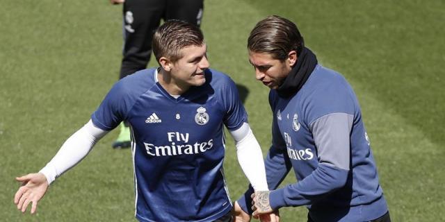 El Real Madrid ya prepara el derbi de 'Champions'