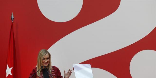 Cifuentes pide unidad para acabar con la corrupción y recuperar la dignidad de la politica siendo inflexibles