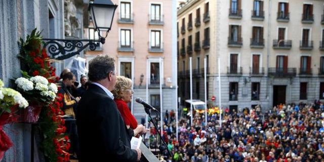 Juan Luis Cano en su pregón pide a los madrileños que no se comporten "cual marranos"