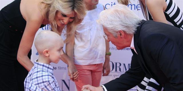 Richard Gere, en el preestreno benéfico en Madrid de "Norman, el hombre que lo conseguía todo"