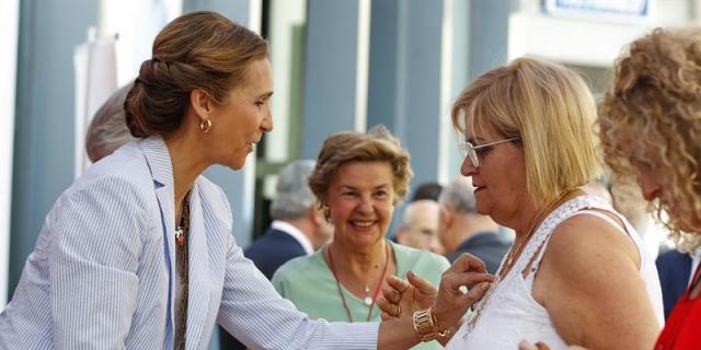 Doña Elena preside un año más la recaudación solidaria de Cáritas en Madrid