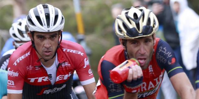 Contador: "He atacado porque había mucha gente en la cuerda floja"