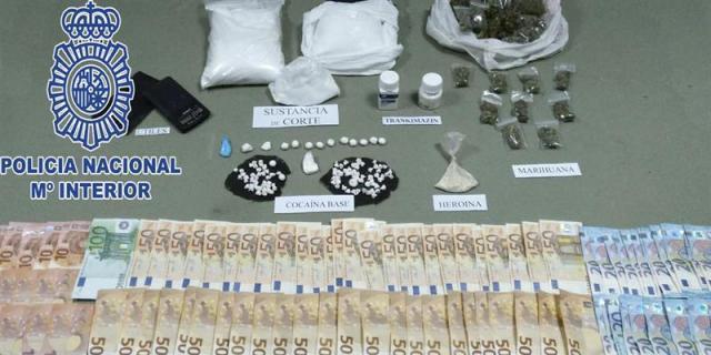 Cuatro detenidos por tráfico de drogas en el distrito Centro de Madrid