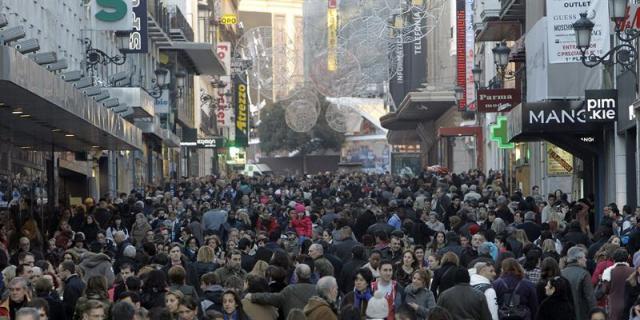 La población crece el 1,1% en la Comunidad de Madrid y supera los 6.576.000 empadronados