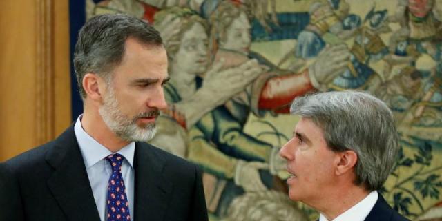 Garrido expone a Felipe VI sus proyectos para la Comunidad de Madrid