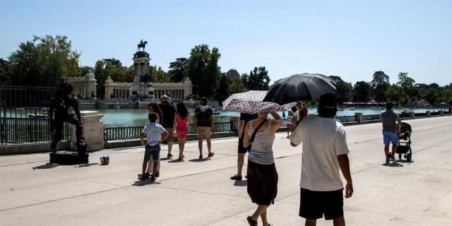 Un hombre de 49 años, grave tras sufrir un golpe de calor en Madrid