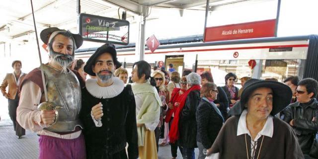 Regresan las visitas guiadas a Alcalá con el Tren de Cervantes