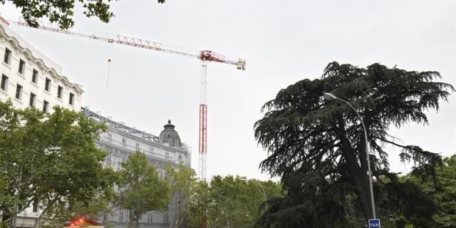 Garrido da el pésame a la familia del fallecido en el derrumbe del hotel Ritz