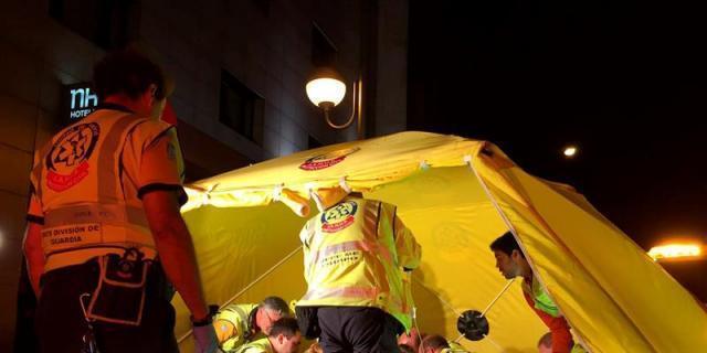 Herido muy grave un joven de 19 años al ser atropellado por un turismo en Madrid