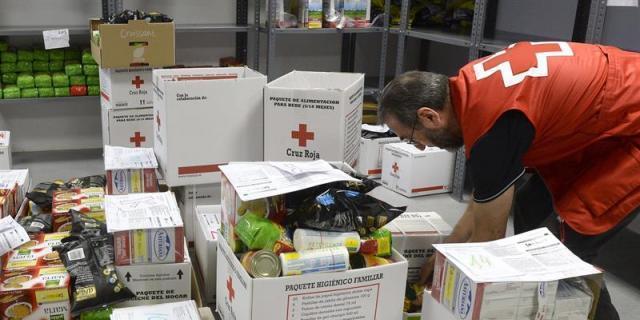 Cruz Roja distribuye dos millones de alimentos entre personas vulnerables