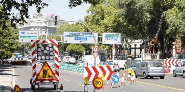 Cerrados de modo parcial o total cuatro túneles de Madrid por filtraciones