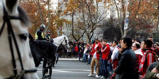 Marlaska agradece la profesionalidad de la Policía en la final de la Copa Libertadores
