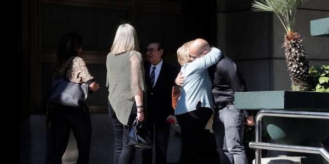 Despedida a Chicho Ibáñez Serrador en el Tanatorio de la M-30