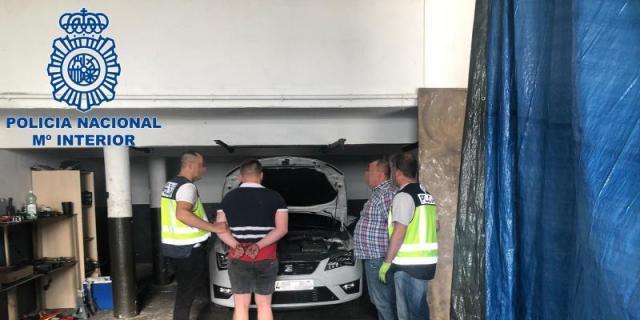 Detenido un clan familiar polaco dedicado a robar y despiezar coches en Alcorcón