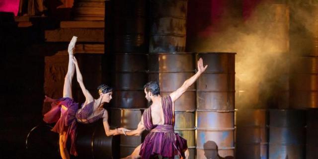 Víctor Ullate presenta su obra greco-romana de "Antígona" en San Lorenzo