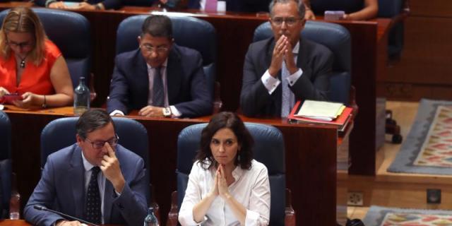 Isabel Díaz Ayuso es investida presidenta de la Comunidad de Madrid