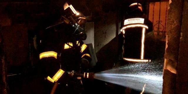 Se quema una casa en El Molar pero sin heridos