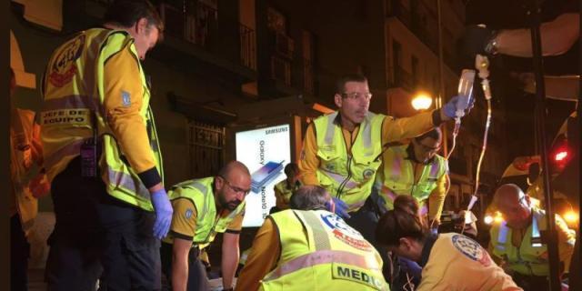 Dos jóvenes heridos graves tras ser apuñalados en una reyerta en Madrid