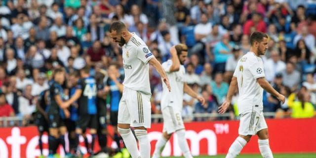El Real Madrid salva un punto ante el Brujas 2-2