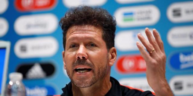 Simeone: "Mi energía son los futbolistas"
