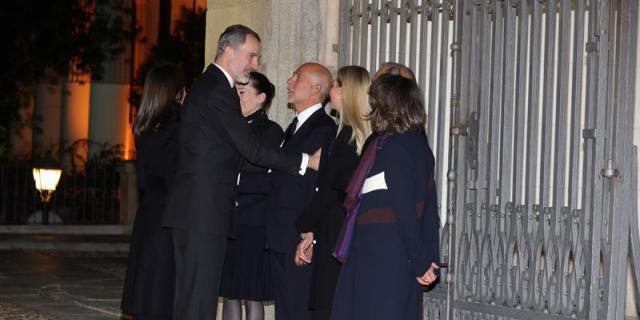 Los reyes asisten en Madrid al funeral por el empresario Plácido Arango