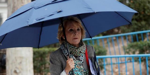 Esperanza Aguirre y su marido, ingresados por coronavirus