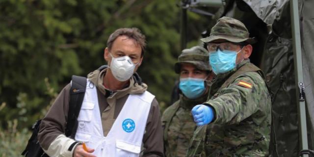 El Ejército monta un hospital de campaña para aliviar las urgencias del Gregorio Marañón