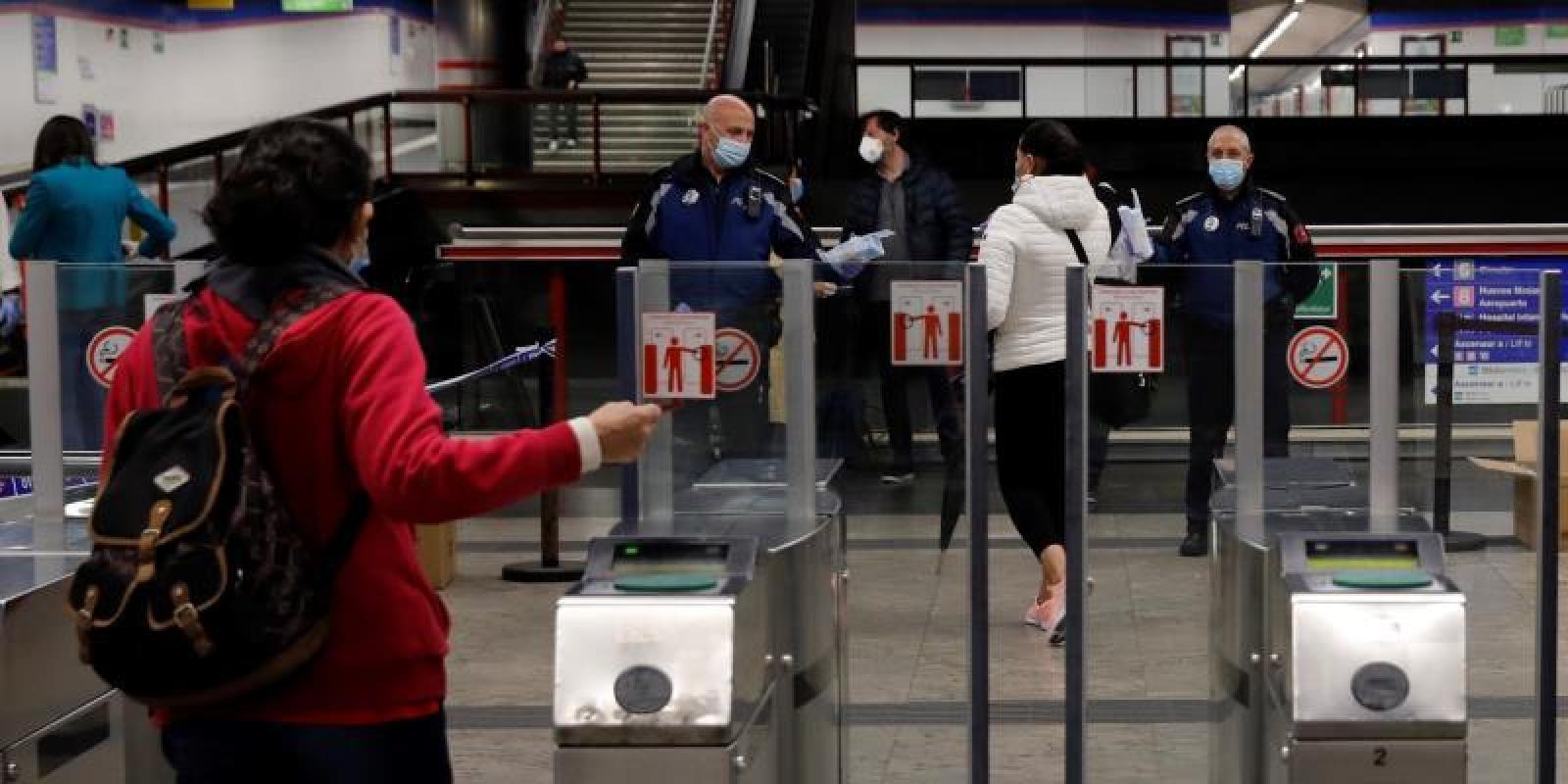 Caen un 46,7% las sanciones en Madrid tras el fin de semana