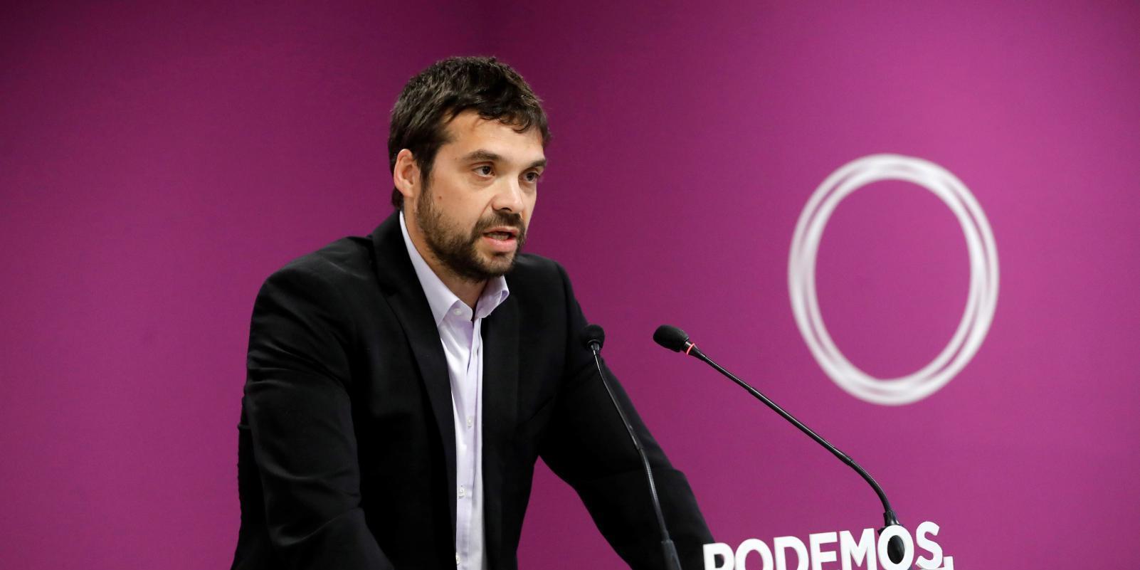 Jesús Santos se postula para dirigir Podemos en la Comunidad de Madrid