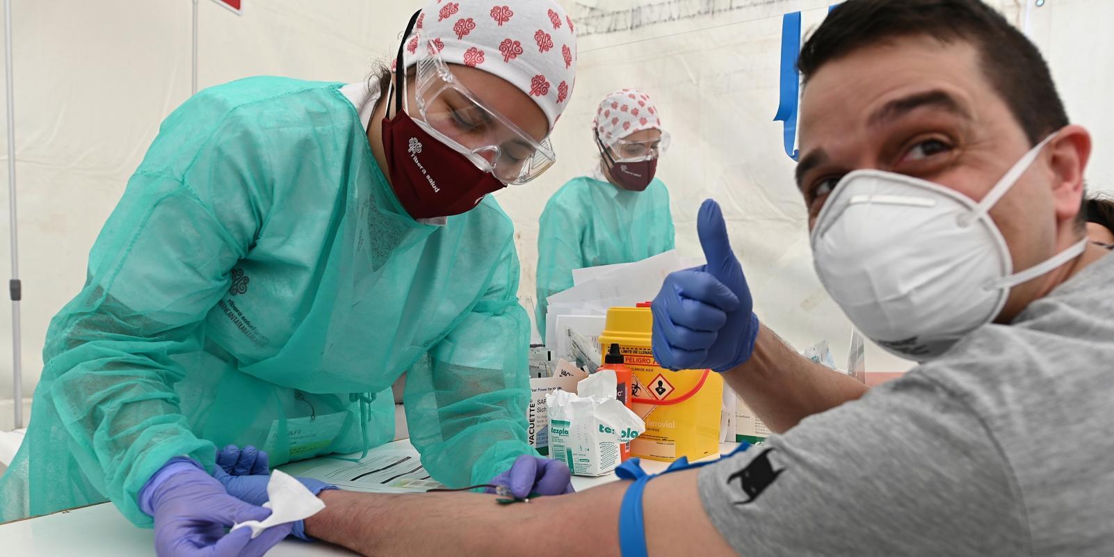 Comienza el estudio de inmunidad del coronavirus en Torrejón de Ardoz con gran afluencia de vecinos
