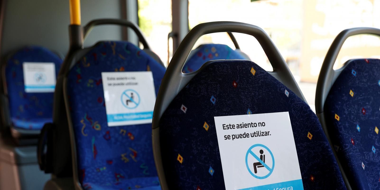 La EMT pone en funcionamiento el 95% de su flota en la fase 2 y con todos los asientos disponibles