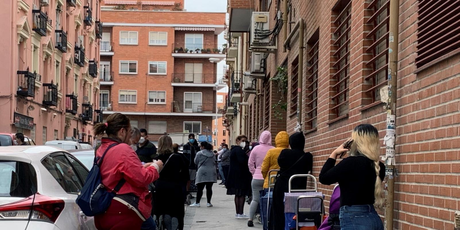 Jóvenes de Tres Cantos recogen 1.500 kilos de comida para vecinos vulnerables