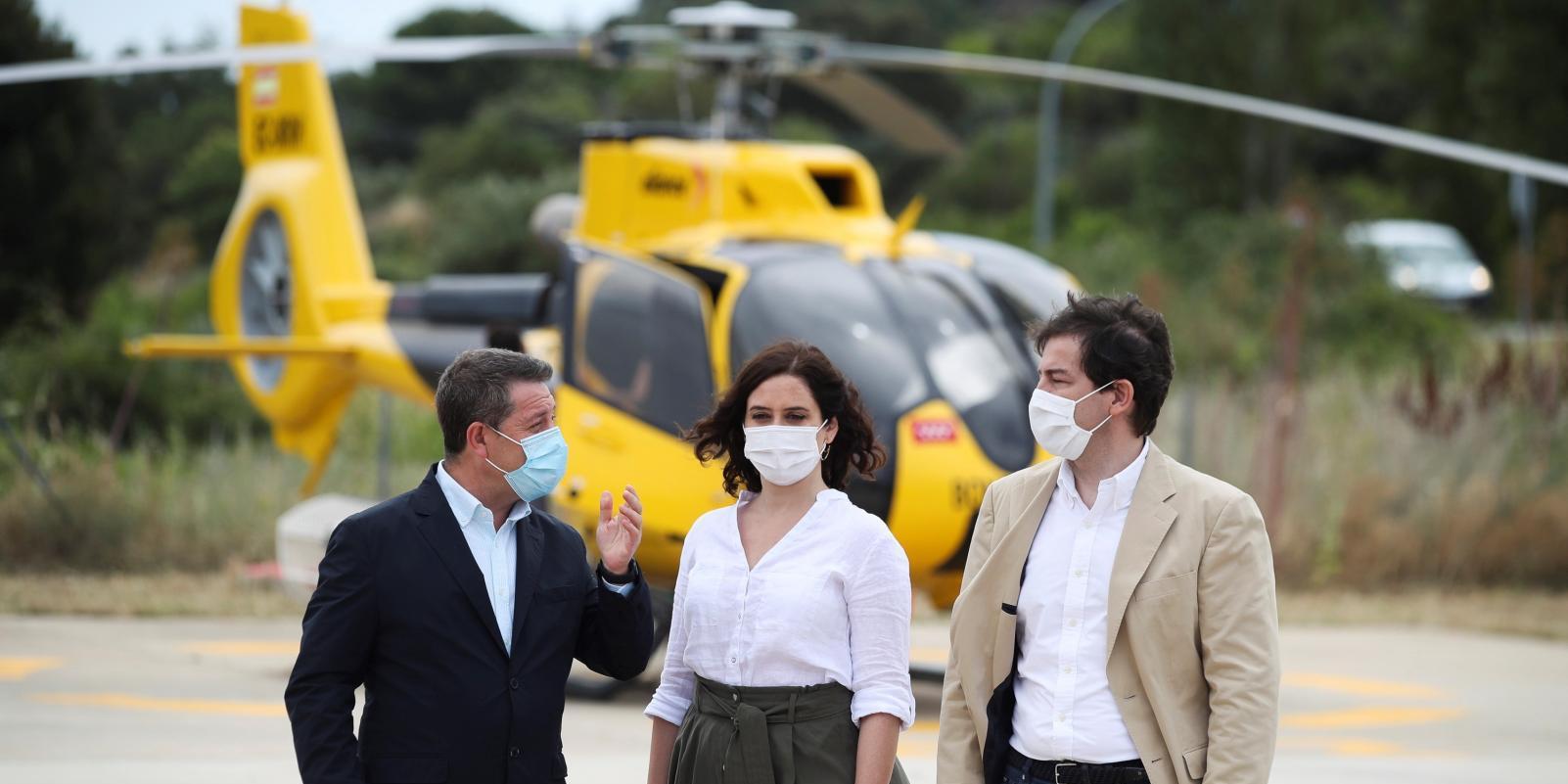 Madrid, Castilla-La Mancha y Castilla León se unen para combatir los incendios forestales