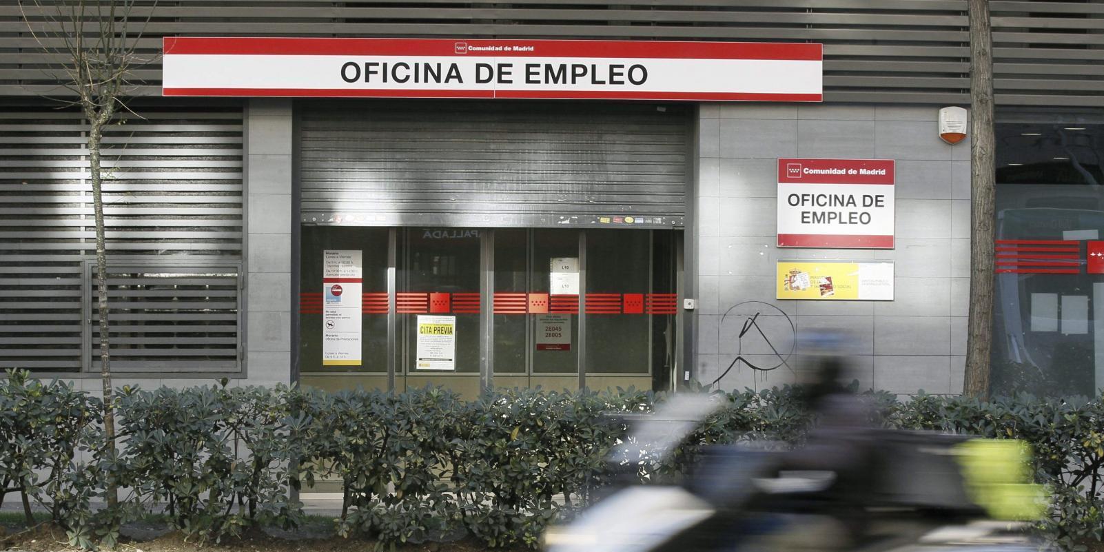 La contratación laboral descendió a la mitad durante el estado de alarma