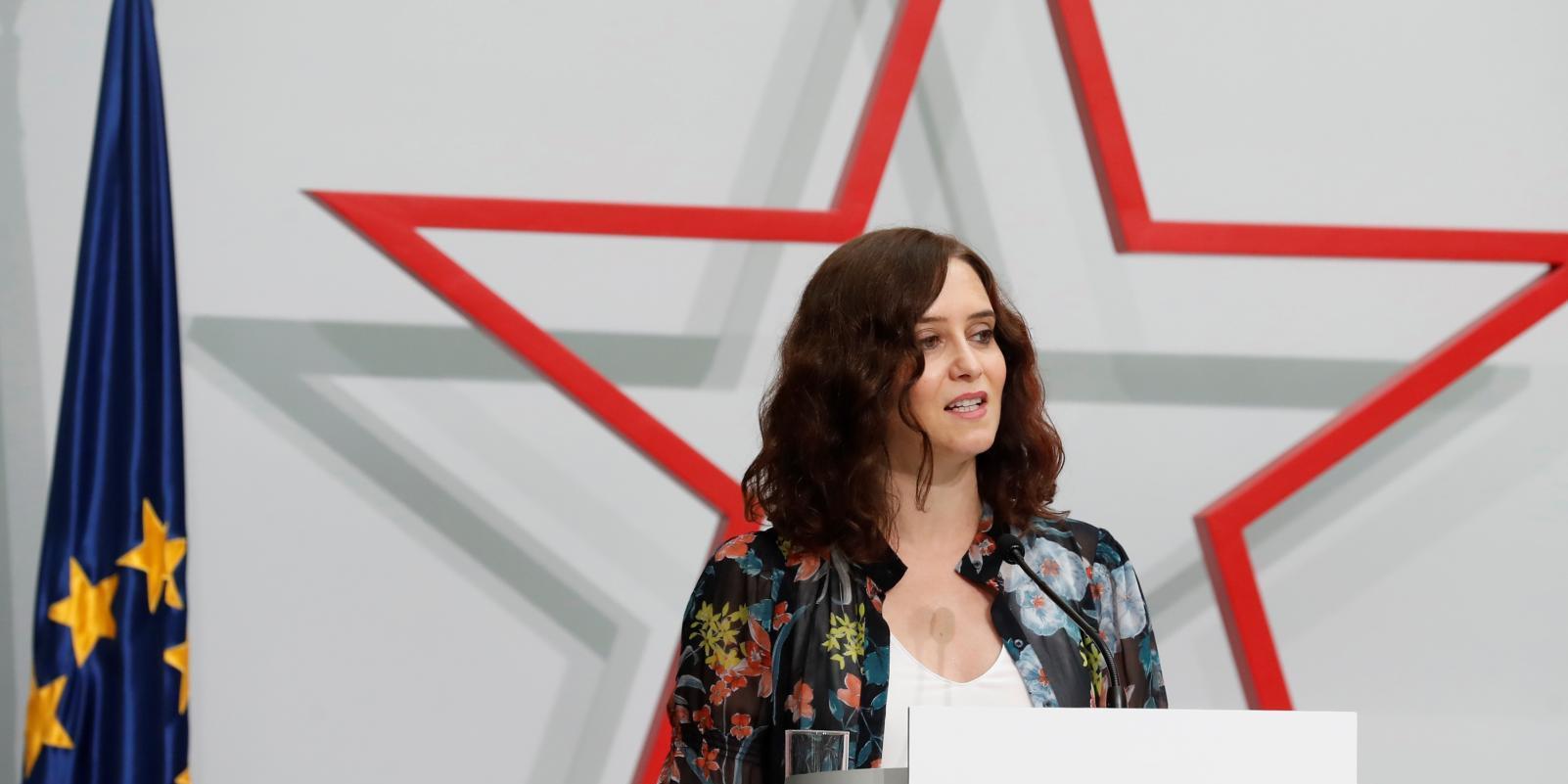 Díaz Ayuso espera que parte de los fondos lleguen a las comunidades autónomas