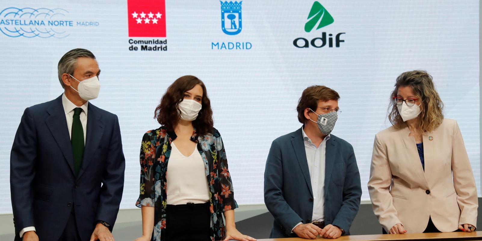 Las primeras obras de urbanización de Madrid Nuevo Norte comenzarán en 2021