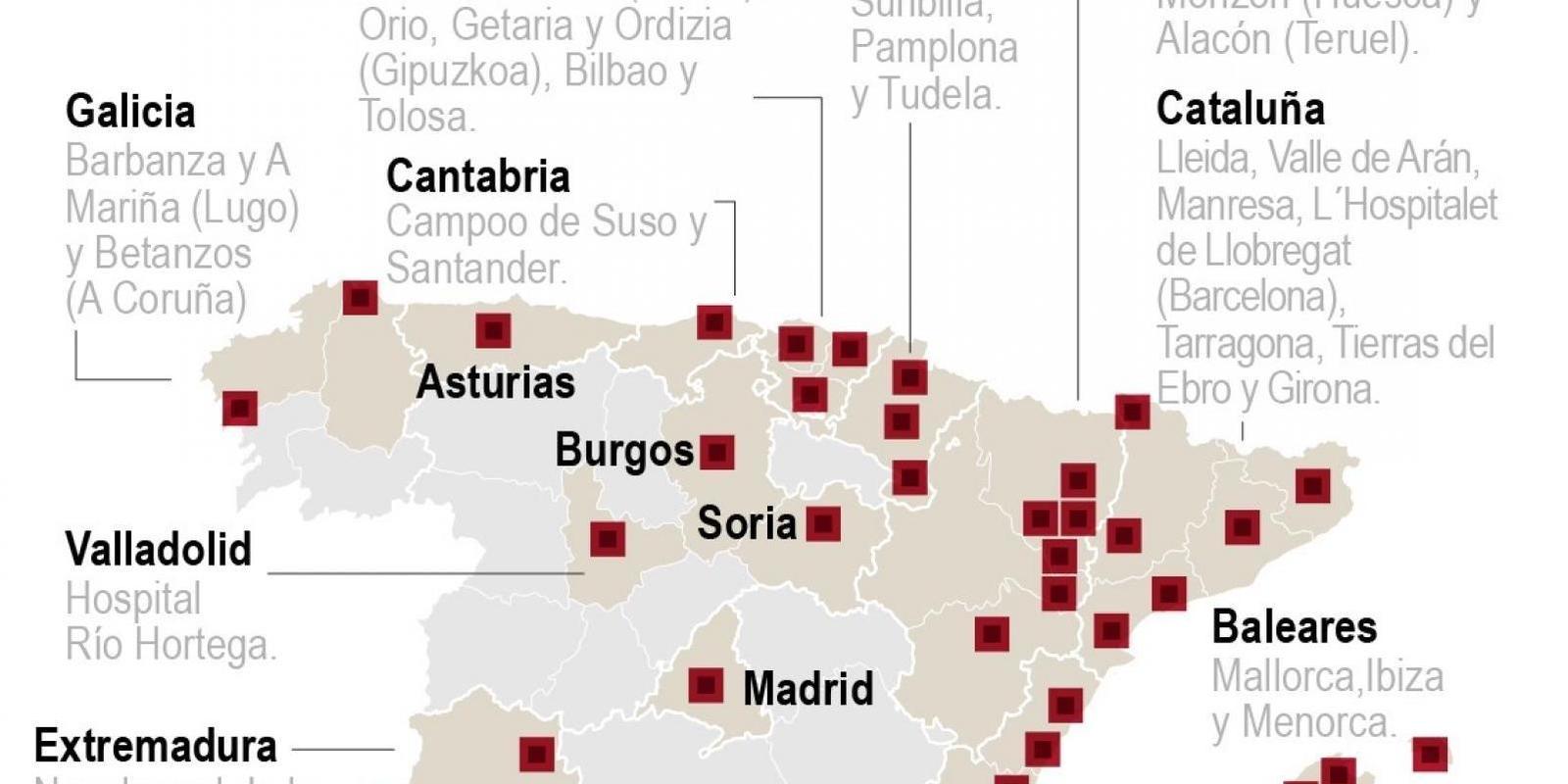 Menos contagios en Aragón y Cataluña ralentizan el aumento de positivos