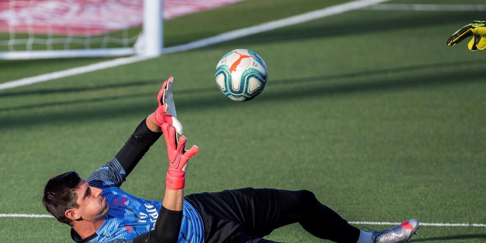 Courtois abandona la concentración de Bélgica y regresa a Madrid