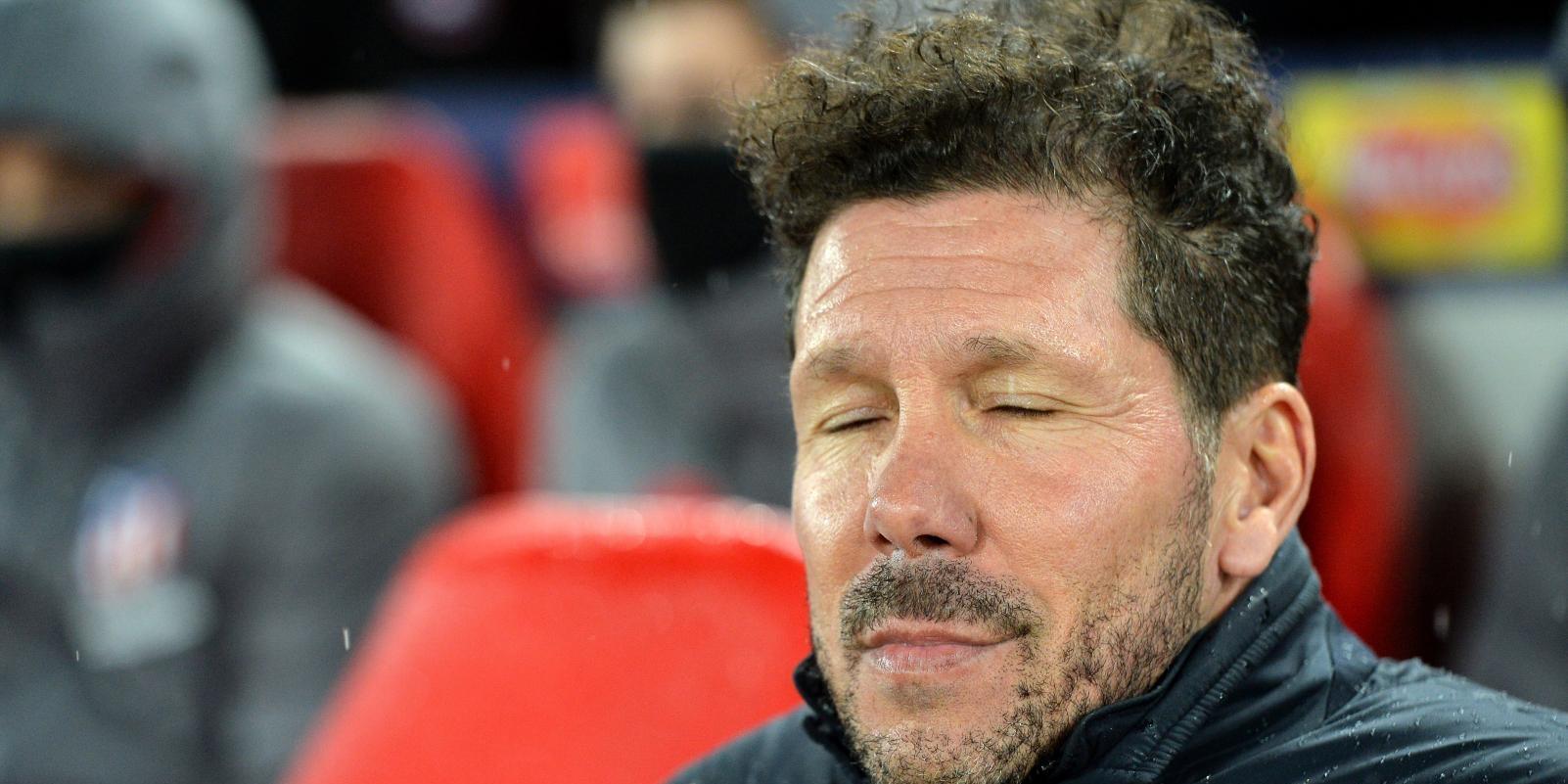 Simeone, positivo por Covid-19, aislado y sin síntomas